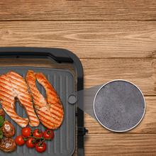 Rock'nGrill 2000 Full Open Grelhador elétrico com 2000W. Revestimento de pedra RockStone. Abertura 180º. Bandeja de recolha de gordura.