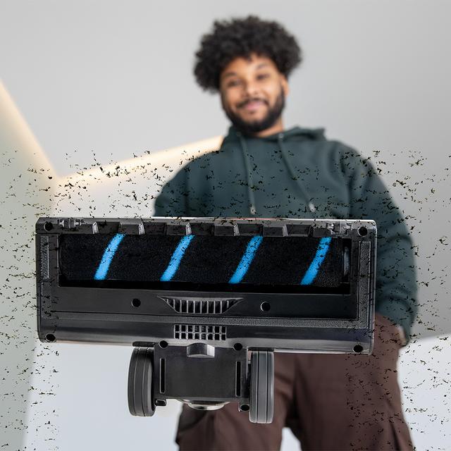 Scoba 3000 Station Aspirapolvere verticale con base a svuotamento automatico.  Motore Digital Brushless da 210 W con potenza di aspirazione di 20 kPa.   Autonomia fino a 40 minuti. Due modalità di aspirazione.  Spazzola Jalisco. Include accessorio 2 in 1 per mobili e/o angoli e accessorio per tappezzeria.