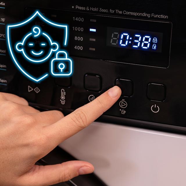 Cecotec Lavatrice Carico Frontale 9kg 1400 RPM | Classe A-30% Con Motore Inverter Plus | Vapore SteamMax E Partenza Ritardata