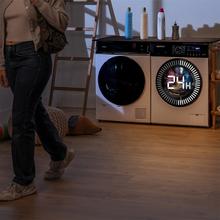 Bolero DressCode 9155 Inverter Lavadora blanca de 9 kg de capacidad, clase A-30%, 1400 rpm, 12 programas, Clase A, Motor Inverter Plus, Steam Max, Drum Clean, Delay Start, PreWash, prrograma Quick 15', KidLock y panel de control LED