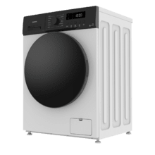 Bolero DressCode 9155 Inverter Lavadora blanca de 9 kg de capacidad, clase A-30%, 1400 rpm, 12 programas, Clase A, Motor Inverter Plus, Steam Max, Drum Clean, Delay Start, PreWash, prrograma Quick 15', KidLock y panel de control LED