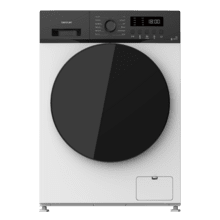 Bolero DressCode 9155 Inverter Lavadora blanca de 9 kg de capacidad, clase A-30%, 1400 rpm, 12 programas, Clase A, Motor Inverter Plus, Steam Max, Drum Clean, Delay Start, PreWash, prrograma Quick 15', KidLock y panel de control LED