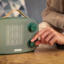 ReadyWarm 1550 Ceramic Aura Chauffage céramique de table  au design authentique avec 1500 W, oscillation, thermostat réglable et 3 modes de fonctionnement.