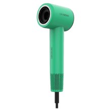 DryNova Green DryNova Green: Secador de Pelo Brushless Compacto y Ligero con Potente Motor de 1600 W, 110,000 RPM, Silencioso y Duradero, 2 accesorios, con Generador de Iones y Múltiples Ajustes