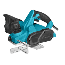 Fast&Clean 3000 Agile Cepillo eléctrico para carpintería, con cable extralargo de 3 metros, bolsa de recogida, conexión de aspiración y dobles cuchillas reversibles.