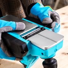 Fast&Clean 3000 Agile Cepillo eléctrico para carpintería, con cable extralargo de 3 metros, bolsa de recogida, conexión de aspiración y dobles cuchillas reversibles.