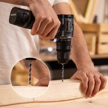 PowerForce 1650 Multifunction Brushless Taladro atornillador 2en1 de 16V con cabezal extraíble, 2 baterías de 2.000mAh, motor sin escobillas, maletín y diversos accesorios.