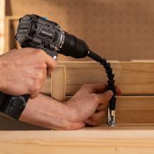 PowerForce 1650 Multifunction Brushless Taladro atornillador 2en1 de 16V con cabezal extraíble, 2 baterías de 2.000mAh, motor sin escobillas, maletín y diversos accesorios.