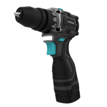 PowerForce 1650 Multifunction Brushless Taladro atornillador 2en1 de 16V con cabezal extraíble, 2 baterías de 2.000mAh, motor sin escobillas, maletín y diversos accesorios.