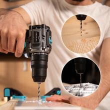 PowerForce 1650 Multifunction Brushless Taladro atornillador 2en1 de 16V con cabezal extraíble, 2 baterías de 2.000mAh, motor sin escobillas, maletín y diversos accesorios.