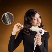 DryGlam Waves Sensor 6in1 Secador Brushless con Tecnología de sensor de distancia, Iones, 6 accesorios, Triple protección del calor, 1400W, 110.000 rpm