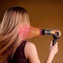 DryGlam Waves Sensor 6in1 Secador Brushless con Tecnología de sensor de distancia, Iones, 6 accesorios, Triple protección del calor, 1400W, 110.000 rpm