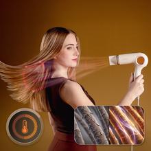 DryGlam Waves Sensor 6in1 Secador Brushless con Tecnología de sensor de distancia, Iones, 6 accesorios, Triple protección del calor, 1400W, 110.000 rpm
