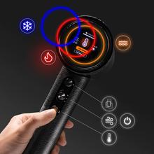 DryGlam Waves i-Sensor Pro Secador de cabelo Brushless, com tecnologia infravermelha, sensor de distância, plasma, 6 acessórios, Touch Sensor, 1600 W