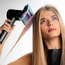 DryGlam Waves i-Sensor Pro Secador de pelo Brushless, con Tecnología infrarrojos, Sensor de distancia, Plasma, 6 accesorios, Touch Sensor, 1600W