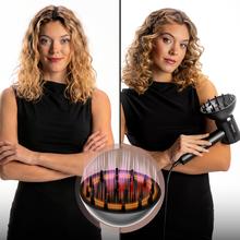 DryGlam Waves i-Sensor Pro Secador de cabelo Brushless, com tecnologia infravermelha, sensor de distância, plasma, 6 acessórios, Touch Sensor, 1600 W