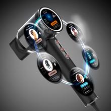 DryGlam Waves i-Sensor Pro Secador de cabelo Brushless, com tecnologia infravermelha, sensor de distância, plasma, 6 acessórios, Touch Sensor, 1600 W