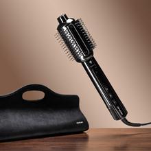 Air DryBold Allin1 Saphire: cepillo de aire con 2 posiciones, 4 funciones: secador, cepillo de aire, cepillo alisador y cepillo moldeador, Motor Brushless con 110.000 rpm y 1400W, Concentrador magnético, Bolsa de terciopelo