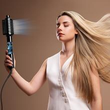 Air DryBold Allin1 Saphire: cepillo de aire con 2 posiciones, 4 funciones: secador, cepillo de aire, cepillo alisador y cepillo moldeador, Motor Brushless con 110.000 rpm y 1400W, Concentrador magnético, Bolsa de terciopelo