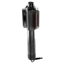 Air DryBold Allin1 Saphire: cepillo de aire con 2 posiciones, 4 funciones: secador, cepillo de aire, cepillo alisador y cepillo moldeador, Motor Brushless con 110.000 rpm y 1400W, Concentrador magnético, Bolsa de terciopelo