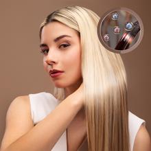 Air DryBold Allin1 Saphire: cepillo de aire con 2 posiciones, 4 funciones: secador, cepillo de aire, cepillo alisador y cepillo moldeador, Motor Brushless con 110.000 rpm y 1400W, Concentrador magnético, Bolsa de terciopelo