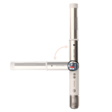 AirGlisse 8in1 Flex Champagne Cepillo moldeador. 8 accesorios. Función flex. Pantalla digital