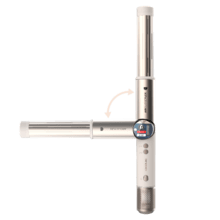 AirGlisse 8in1 Flex Champagne Cepillo moldeador. 8 accesorios. Función flex. Pantalla digital