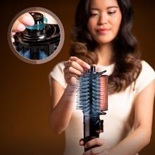 AirGlisse 14in1 Platinum moldeador de pelo con 110.000 rpm, 1400W, Función plasma, 14 accesorios, Placas calefactoras, Función rotativa, Motor Brushless, Estuche de cuero