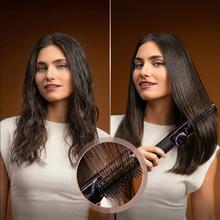 AirGlisse 14in1 Platinum moldeador de pelo con 110.000 rpm, 1400W, Función plasma, 14 accesorios, Placas calefactoras, Función rotativa, Motor Brushless, Estuche de cuero