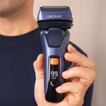 PrecisionCare X-Trimm ProElite 4000: Afeitadora Laminar con 4 Cuchillas, 60 mins de autonomía, Carga rápida, Pantalla, 7500 rpm