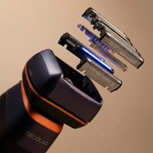 PrecisionCare X-Trimm ProElite 6000: Afeitadora Laminar con 6 Cuchillas, Luz LED, 100 mins de autonomía, Carga Rápida.