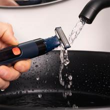 PrecisionCare OneShave Saphire: Afeitadora con 90 mins de autonomía, Cuchillas de Acero Inoxidable, 6 peines, Pantalla