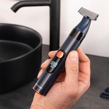 PrecisionCare OneShave Saphire: Afeitadora con 90 mins de autonomía, Cuchillas de Acero Inoxidable, 6 peines, Pantalla