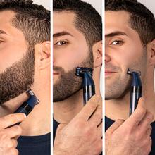 PrecisionCare OneShave Saphire: Afeitadora con 90 mins de autonomía, Cuchillas de Acero Inoxidable, 6 peines, Pantalla