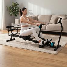 Drumfit Rower CompactROW El remo de fitness es ideal para entrenamientos completos en casa. Gracias a su resistencia hidráulica ajustable en 12 niveles, puedes adaptar la intensidad a tu nivel y progresión. Soporta hasta 110 kg de usuario y su diseño plegable permite guardarlo fácilmente, optimizando el espacio. Perfecto para fortalecer brazos, espalda y mejorar la resistencia cardiovascular de manera segura y efectiva.