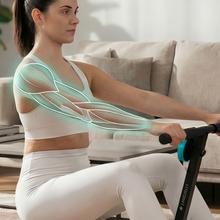 Drumfit Rower CompactROW El remo de fitness es ideal para entrenamientos completos en casa. Gracias a su resistencia hidráulica ajustable en 12 niveles, puedes adaptar la intensidad a tu nivel y progresión. Soporta hasta 110 kg de usuario y su diseño plegable permite guardarlo fácilmente, optimizando el espacio. Perfecto para fortalecer brazos, espalda y mejorar la resistencia cardiovascular de manera segura y efectiva.