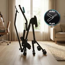 Drumfit Rower CompactROW El remo de fitness es ideal para entrenamientos completos en casa. Gracias a su resistencia hidráulica ajustable en 12 niveles, puedes adaptar la intensidad a tu nivel y progresión. Soporta hasta 110 kg de usuario y su diseño plegable permite guardarlo fácilmente, optimizando el espacio. Perfecto para fortalecer brazos, espalda y mejorar la resistencia cardiovascular de manera segura y efectiva.