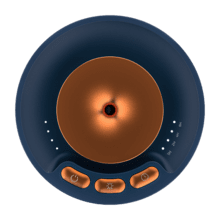 PureAroma 3000 Navy Sound Difusor de aroma navy con speaker, sin necesidad de agua, temporizador de 8h, 3 niveles y 7 luces LED.
