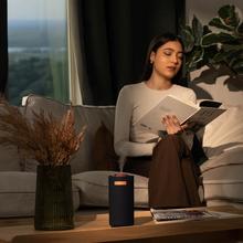 PureAroma 3000 Navy Sound Difusor de aroma navy con speaker, sin necesidad de agua, temporizador de 8h, 3 niveles y 7 luces LED.