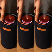 PureAroma 3000 Navy Sound Difusor de aroma navy con speaker, sin necesidad de agua, temporizador de 8h, 3 niveles y 7 luces LED.