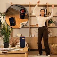 PureAroma 3000 Navy Sound Difusor de aroma navy con speaker, sin necesidad de agua, temporizador de 8h, 3 niveles y 7 luces LED.