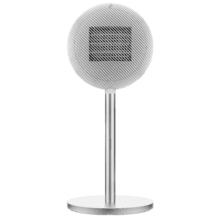 ReadyWarm 2100 Sun Chauffage céramique sur pied de 2000 W avec écran LED, contrôle tactile et thermostat réglable. Télécommande, oscillation et 2 puissances.