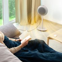 ReadyWarm 2100 Sun Calefactor cerámico de pie de 2000W con pantalla LED, control táctil, y termostato ajustable. Incluye control remoto, oscilación y 2 potencias.