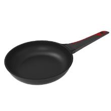 Sartén 28cm, Colección Gourmet+Sartén de 28 cm, apta inducción y todas las cocinas. Construcción de aluminio fundido de 5,5mm con fondo termodifusor encapsulado. Triple capa de revestimiento antiadherente ILAG de la mejor calidad libre de PFOAs.
