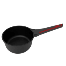 Cazo Diecast de 16 cm (Gourmet+): duradero y con gran eficiencia térmica gracias a su triple capa antiadherente ILAG Ultimate Protect Pro para cocinar sin adherencias y limpiar fácilmente. Apto para todas las cocinas, incluida inducción; base de 5,5 mm para repartir el calor de forma uniforme. Diseño ergonómico y acabado profesional.