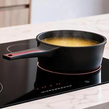 Cazo 16cm, Colección Gourmet+Cazo de 16 cm, apta inducción y todas las cocinas. Construcción de aluminio fundido de 5,5mm con fondo termodifusor encapsulado. Triple capa de revestimiento antiadherente ILAG de la mejor calidad libre de PFOAs.