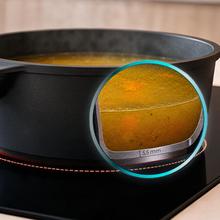 Set cacerolas de 20, 24, 28cm y cazo de 16cm, Colección Gourmet+Set de cacerolas de 20cm, 24cm, 28cm y cazo de 16cm, aptas inducción y todas las cocinas. Construcción de aluminio fundido de 5,5mm con fondo termodifusor encapsulado. Triple capa de revestimiento antiadherente ILAG de la mejor calidad libre de PFOAs.