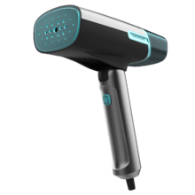 IronHero V-1400 Flex Plancha vertical de 1400 W, ligera y compacta, con vapor continuo que elimina arrugas y olores.