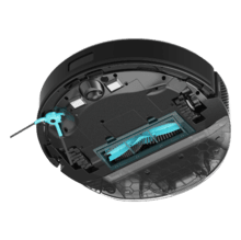 Conga Y50 X-Treme Robot aspirador con Navegación láser. 5000 Pa de presión de succión. 160m2 de autonomía. Cepillo multifunción para todas las superficies. Base de autovaciado con bolsa de polvo de 3 L.