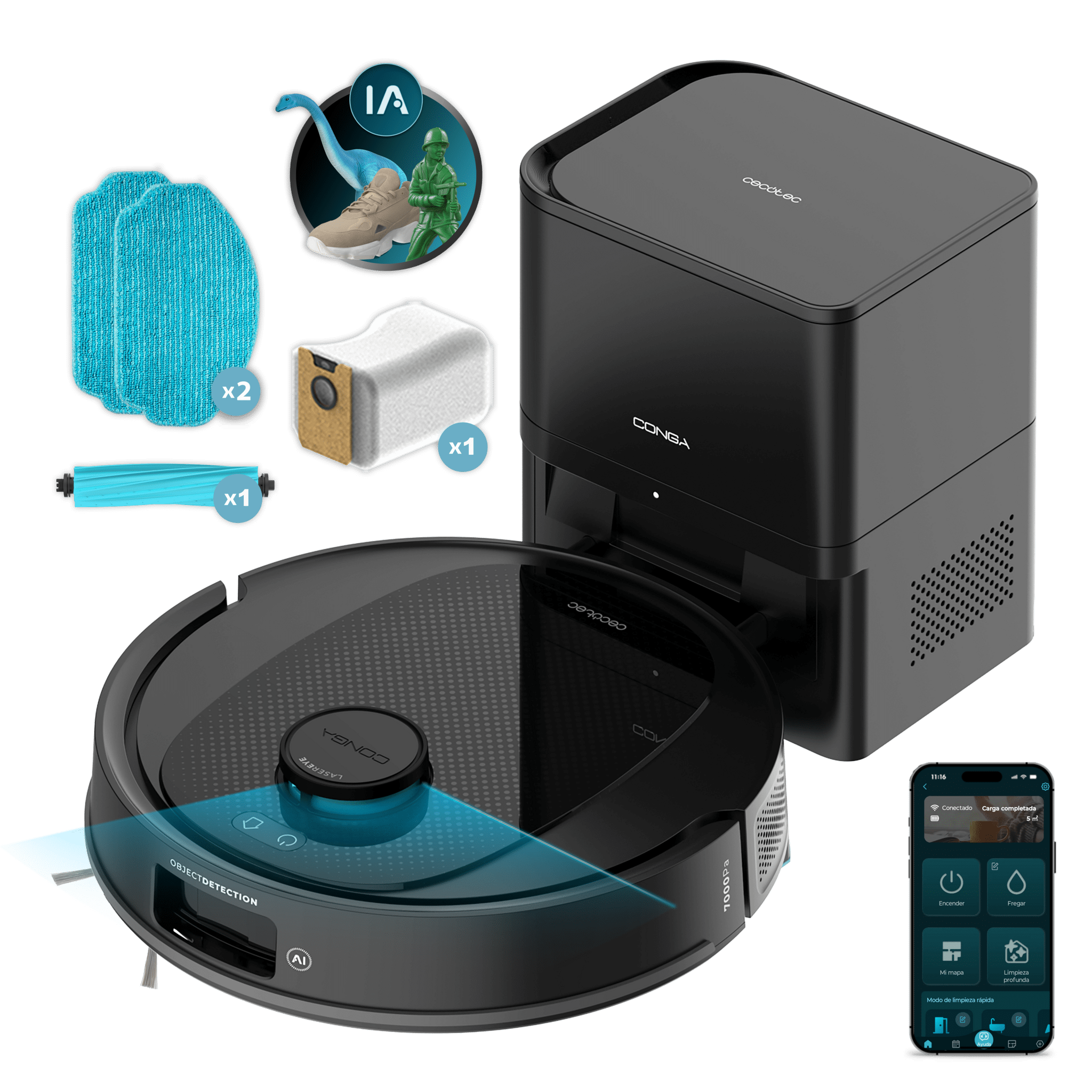 Conga Y80 X-Treme Robot aspirapolvere